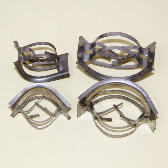 船舶脱硫填料2507材质矩鞍环填料双相不锈钢矩鞍环