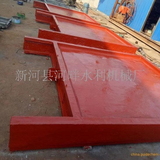 上海出水口窖井SFZ-1000*1000附壁式铸铁方闸门-河畔水利机械厂