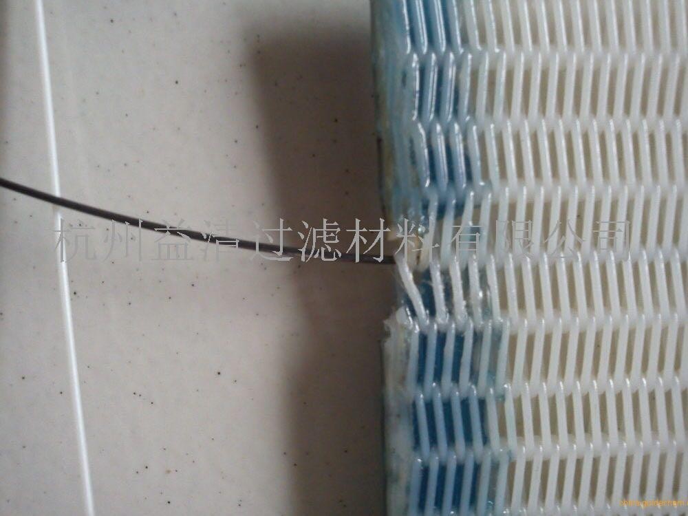 大环螺旋压滤网带污泥压滤机螺旋网3.2mm厚度更耐磨 益清科定制