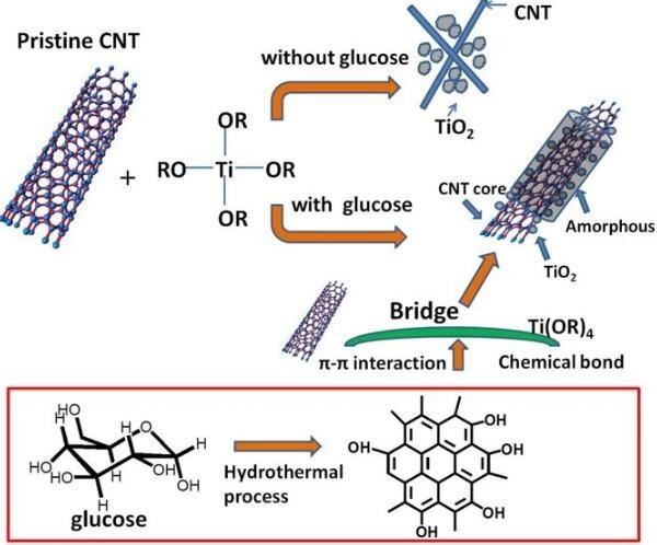 销售碳纳米管载二氧化钛纳米粒子cnt-tio2;海藻酸钠/环糊精/修饰碳