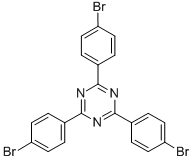 2,4,6-三-(4-溴苯基)-[1,3,5]三嗪CAS号:30363-03-2