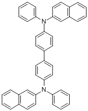 N,N'-二(萘-2-基)-N,N'-二(苯基)联苯-4,4'-二胺CAS号:139255-17-7