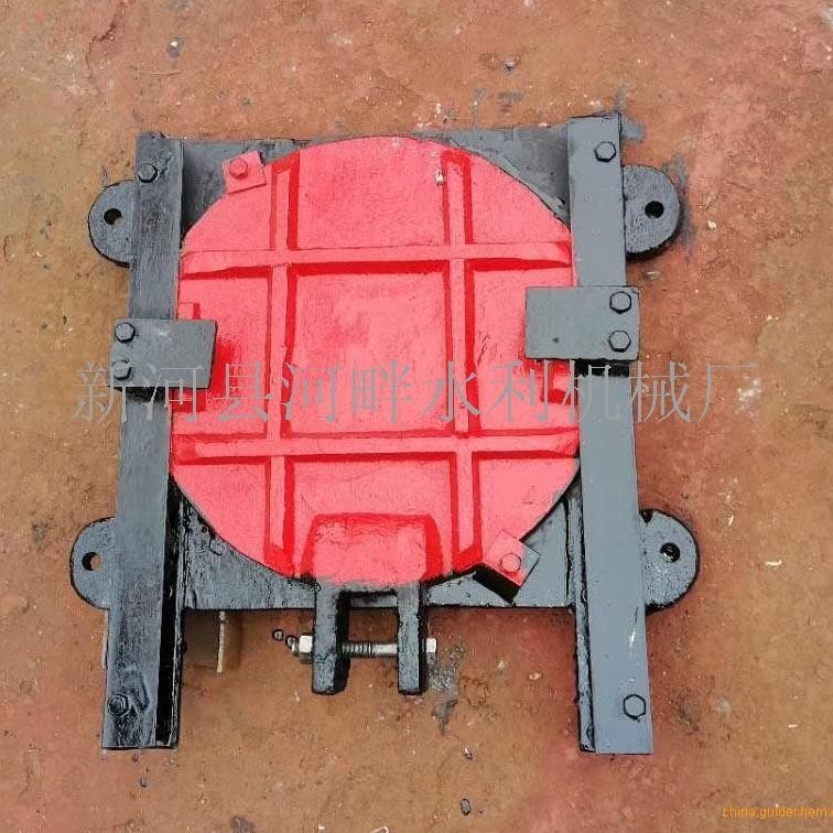 南京1.5×1.5m潜孔式双向挡水铸铁门及启闭机