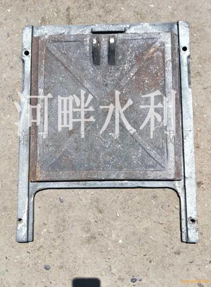 北京河畔PGZ2米*1.2米铸铁闸门5T手摇式启闭机安装调整