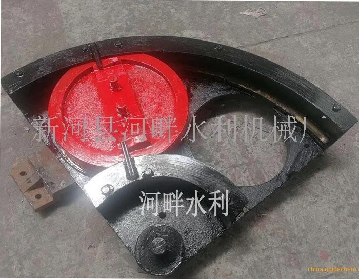 南京杭州3米×3米箱涵镶铜止水铸铁闸门