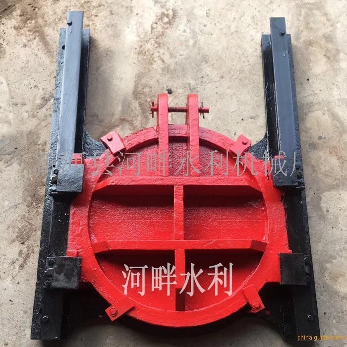 苏州闸门形式-孔口尺寸3×3m(宽*高)单向止水铸铁闸门