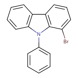 1-溴-N-苯基咔唑 ；CAS：1333002-37-1（大小包裝均可、質量保證，助力科研， 高校及研究所支持貨到付款）