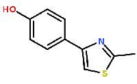 30686-73-84 -(2甲基4噻唑基)苯酚,98%