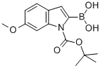 1-BOC-6-甲氧基吲哚-2-硼酸