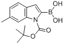 1-BOC-6-甲基吲哚-2-硼酸