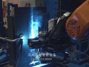 灭火器自动焊接机,激光自动焊接灭火器机器人产品图片