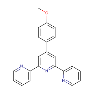 4'-(4-甲氧基苯基)-2,2':6',2''-三吡啶，CAS号：13104-56-8现货直销产品