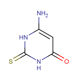 6-氨基-2-硫脲嘧啶 CAS号:1004-40-6 现货优势供应 科研产品