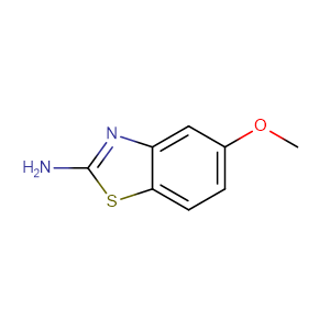 5-甲氧基-2-苯并噻唑胺 CAS号:54346-87-1 现货优势供应 科研产品