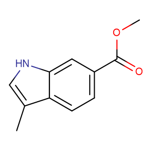3-甲基-1H-吲哚-6-羧酸甲酯 CAS号:184151-49-3 现货优势供应 科研产品