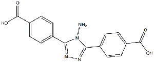 4,4'-(4-氨基-4H-1,2,4-三唑-3,5-二基)二苯甲酸，CAS号：1815596-32-7现货直销产品