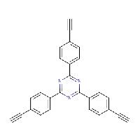 2,4,6-三(4-乙炔基苯基)-1,3,5-三嗪 ； CAS：425629-22-7（三嗪類結構優勢供應，科研產品，高校/研究所/科研單位先發后付）大小包裝均可，歡迎咨詢！