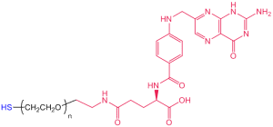 Folate-PEG-NH2 FA-PEG-NH2 叶酸聚乙二醇胺 产品图片