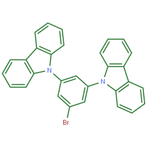 1,3-二（9-咔唑基）-5-溴苯，CAS号：750573-24-1现货直销产品
