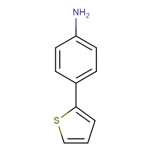 4-(2-噻吩)苯胺,97% CAS号:70010-48-9 现货优势供应 科研产品