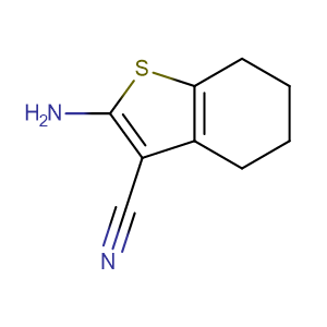 2-氨基-3-腈基-4,5,6,7--四氢苯并[B]噻吩 CAS号:4651-91-6 现货优势供应 科研产品