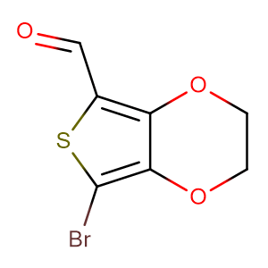 5-溴-2-(3,4-乙烯基双氧噻吩)甲醛 CAS号:852054-42-3 现货优势供应 科研产品