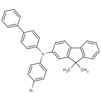 N-[1,1`-联苯]-4-基-N-(4-溴苯肼)-9,9-二甲基-9H-芴-2-胺