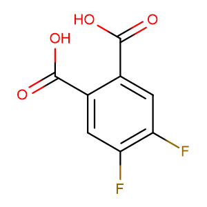 4,5-二氟邻苯二甲酸  CAS号：18959-31-4 产品图片