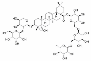 红毛七皂苷F供应 CAS：60451-47-0