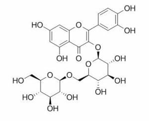 槲皮素-3-龙胆二糖苷 CAS：7431-83-6