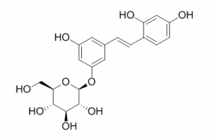 氧化白藜芦醇-3'-O-β-D-吡喃葡萄糖苷 144525-40-6