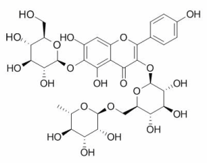 6-羟基山萘酚-3-芸香糖-6-葡萄糖苷 145134-63-0