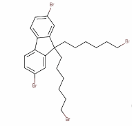 2,7-二溴-9,9-二(6-溴己基)芴 CAS号:570414-33-4 现货优势供应 科研产品