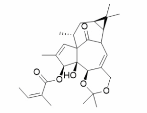 巨大戟醇-5,20-缩丙酮-3-当归酸酯 CAS：87980-68-5