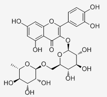 芦丁 (HPLC≥99%，不含结晶水)CAS：153-18-4