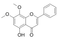 5-羟基-7,8-二甲氧基黄酮 CAS：3570-62-5