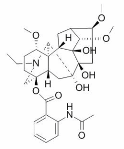 冉乌头碱 CAS：1360-76-5供应