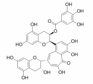 茶黄素-3-没食子酸酯 CAS：30462-34-1