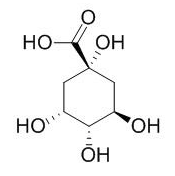 D-(-)-奎宁酸 CAS：77-95-2