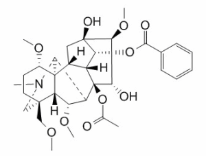 次乌头碱 CAS：6900-87-4