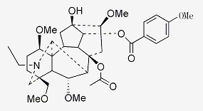 草乌甲素 CAS：107668-79-1