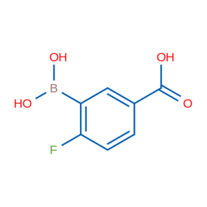 5-羧基-2-氟苯硼酸,CAS号：874219-59-7现货直销产品