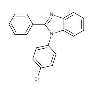 1-(4-溴苯基)-2-苯基苯并咪唑 CAS號：760212-58-6