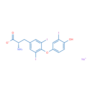 碘甲腺氨酸钠，CAS号：55-06-1现货直销产品