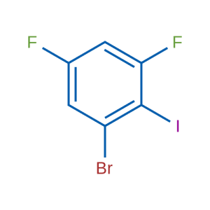  2,4-二氟-6-溴碘苯