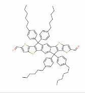 6,6,12,12-四(4-己基苯基)-6,12-二氢二噻吩并[2,3-d:2',3'-d']-s-苯并二茚并[1,2-B:5,6-b']二噻吩-2,8-二甲醛 CAS号：1878125-76-8  现货优势供应 科研产品