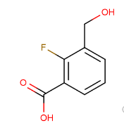 2-氟-3-(羟甲基)苯甲酸 CAS号：481075-37-0  现货优势供应 科研产品