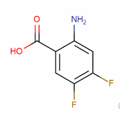2-氨基-4,5-二氟苯甲酸 CAS号：83506-93-8  现货优势供应 科研产品