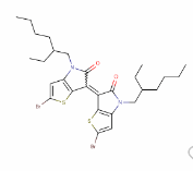 (E)-2,2'-dibromo-4,4'-bis(2-ethylhexyl)-[6,6'-bithieno[3,2-b]pyrrolylidene]-5,5'(4H,4H')-dione CAS号：1147124-49-9 现货优势供应 科研产品