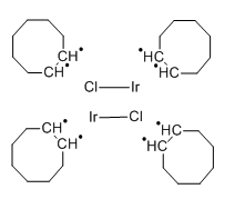 氯二(环辛烯)铱(I)二聚体, 铱理论含量 42.9% CAS号：12246-51-4  现货优势供应 科研产品